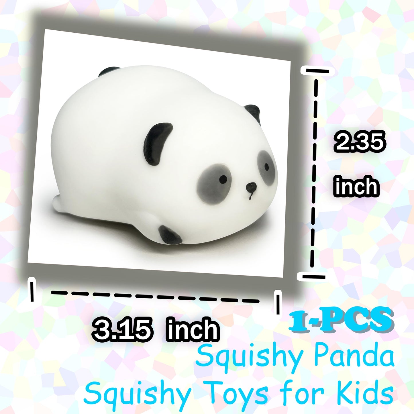 ZTATU Squishy Panda Stress Ball for Kids | Fidget Toy & Sensory Dough Ball