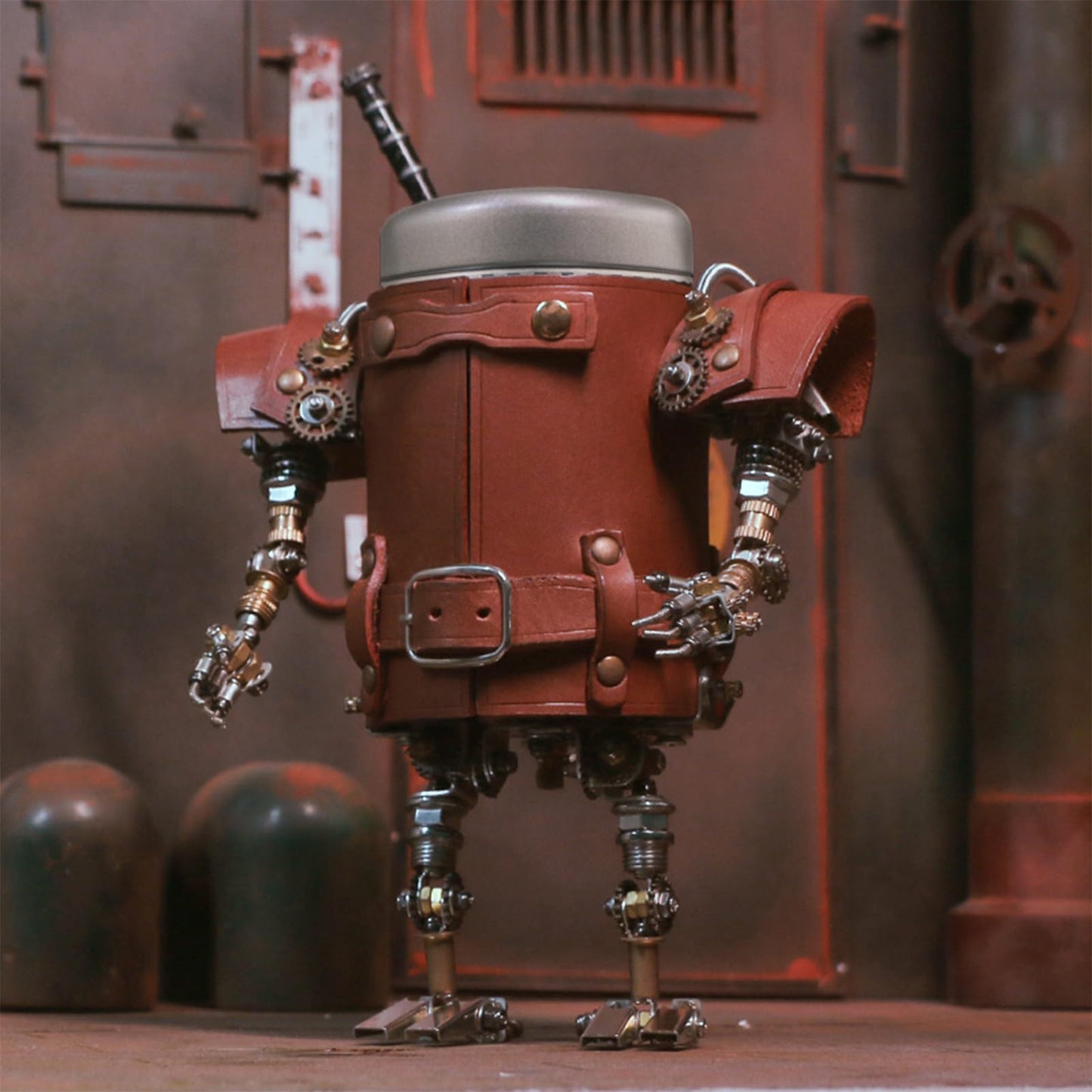 ZUNPINSPACE Adult 3D Metal Puzzle – Steampunk Pen Holder & Mechanical Model Set