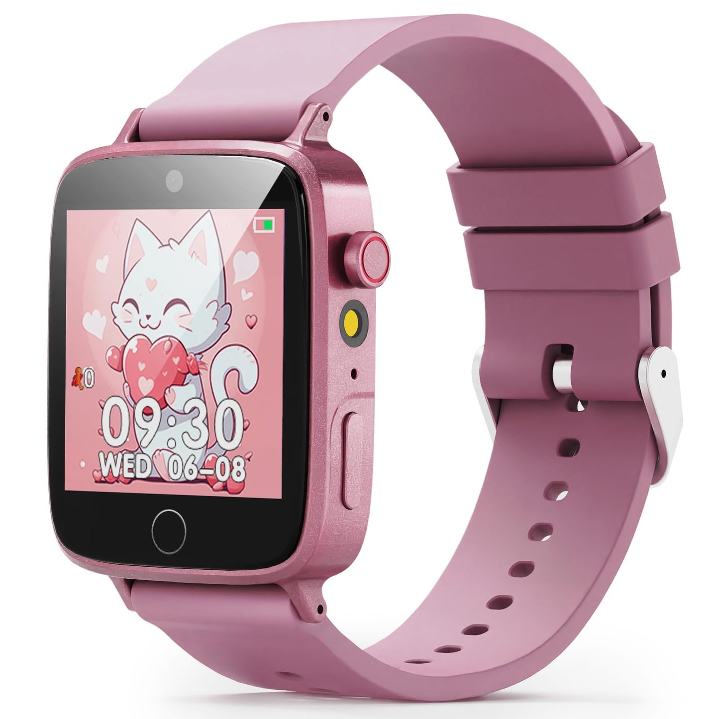 ZUODUN Kids Watch for Girls – Camera, 26 Puzzle Games, Alarm, Pedometer & Learning Cards
