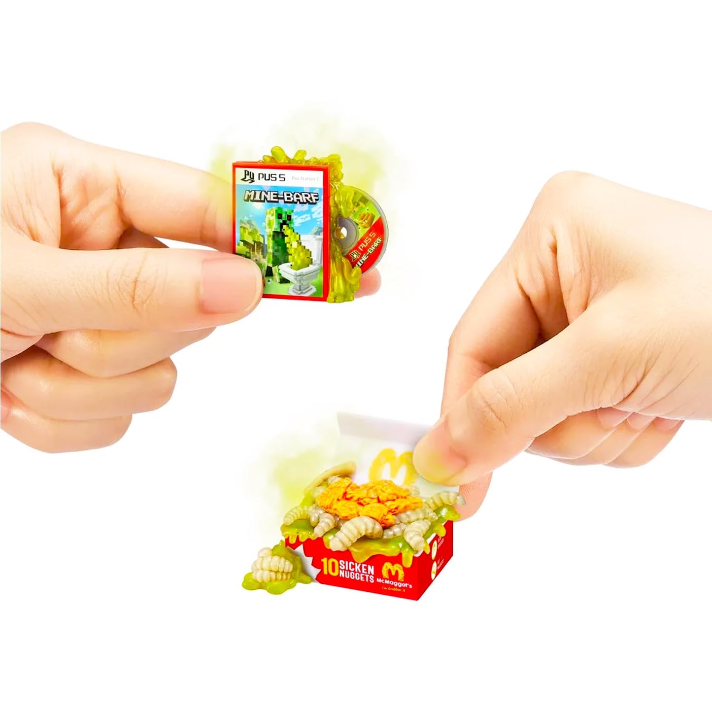Zuru 5 Surprise Mini Brands Mega Gross Minis 3-Pack – Collectible Mystery Toys & Stickers