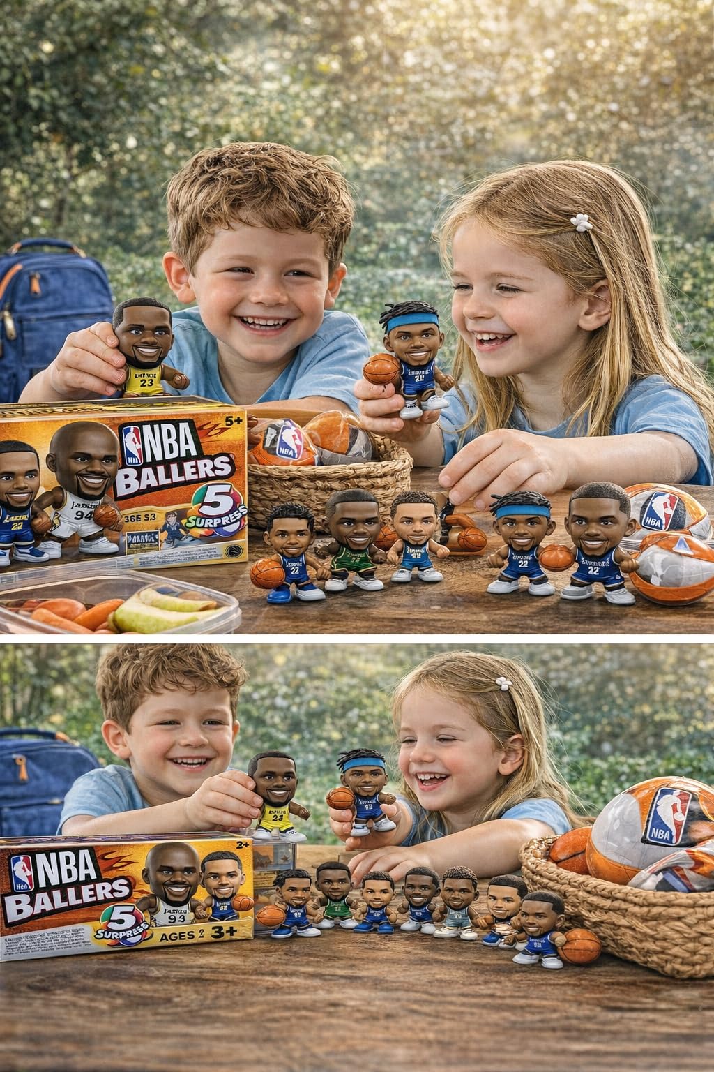 ZURU 5 Surprise NBA Ballers Series 2 – Official NBA Collectible Figures & Surprise Capsules