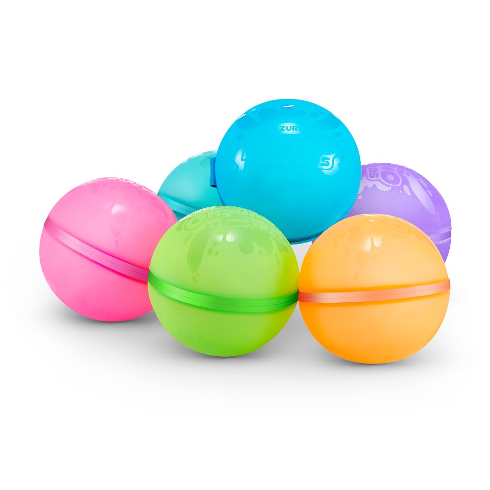 ZURU Bunch O Balloons Reusable Water Balloons – 12 Pack, Assorted Colors