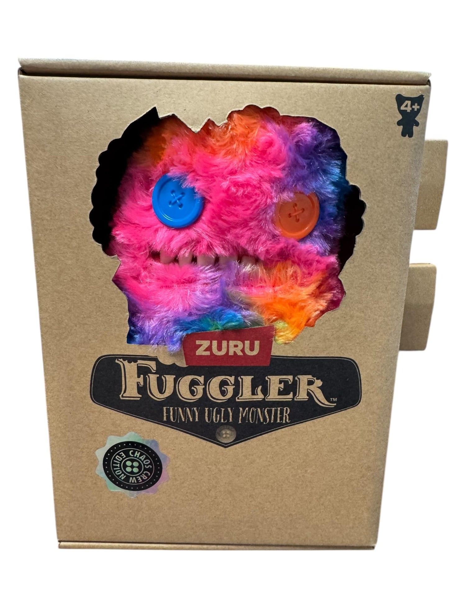 ZURU Fuggler Chaos Crew 9-Inch Plush – Sir Splodge-a-Lot | Collectible Ugly Monster