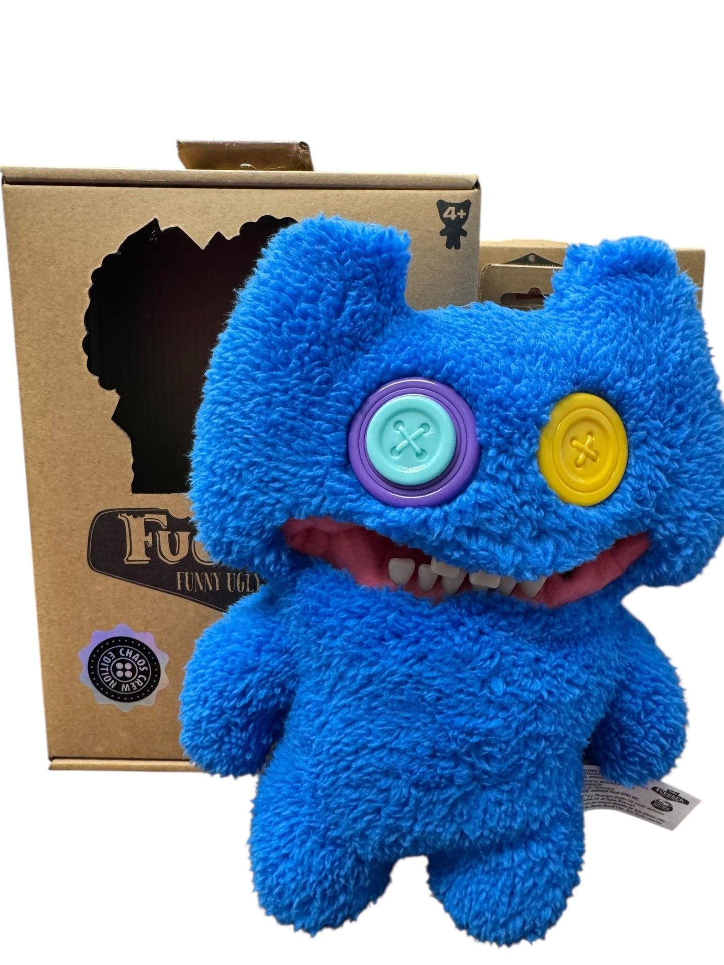 ZURU Fuggler Chaos Crew 9-Inch Plush Monsters – Funny Ugly Stinkface Collection
