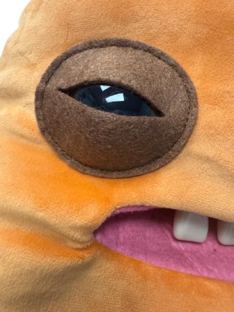 ZURU Fugglers Bigg Fuggs - 17-Inch Rabid Rabbit Orange Ugly Monster Plush