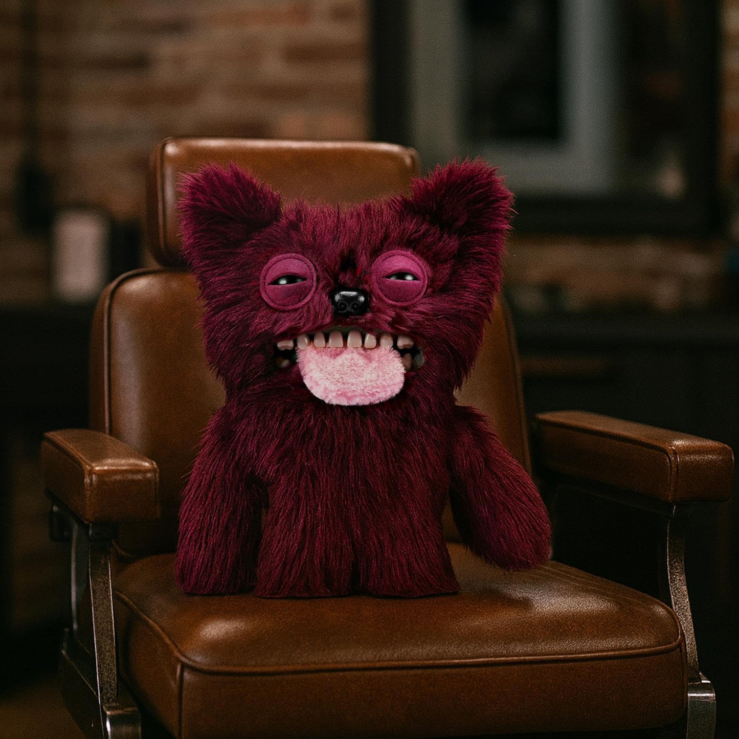 ZURU Fugglers Hairy Fuggs Sir Belch 9-Inch Plush  Funny Ugly Monster Toy