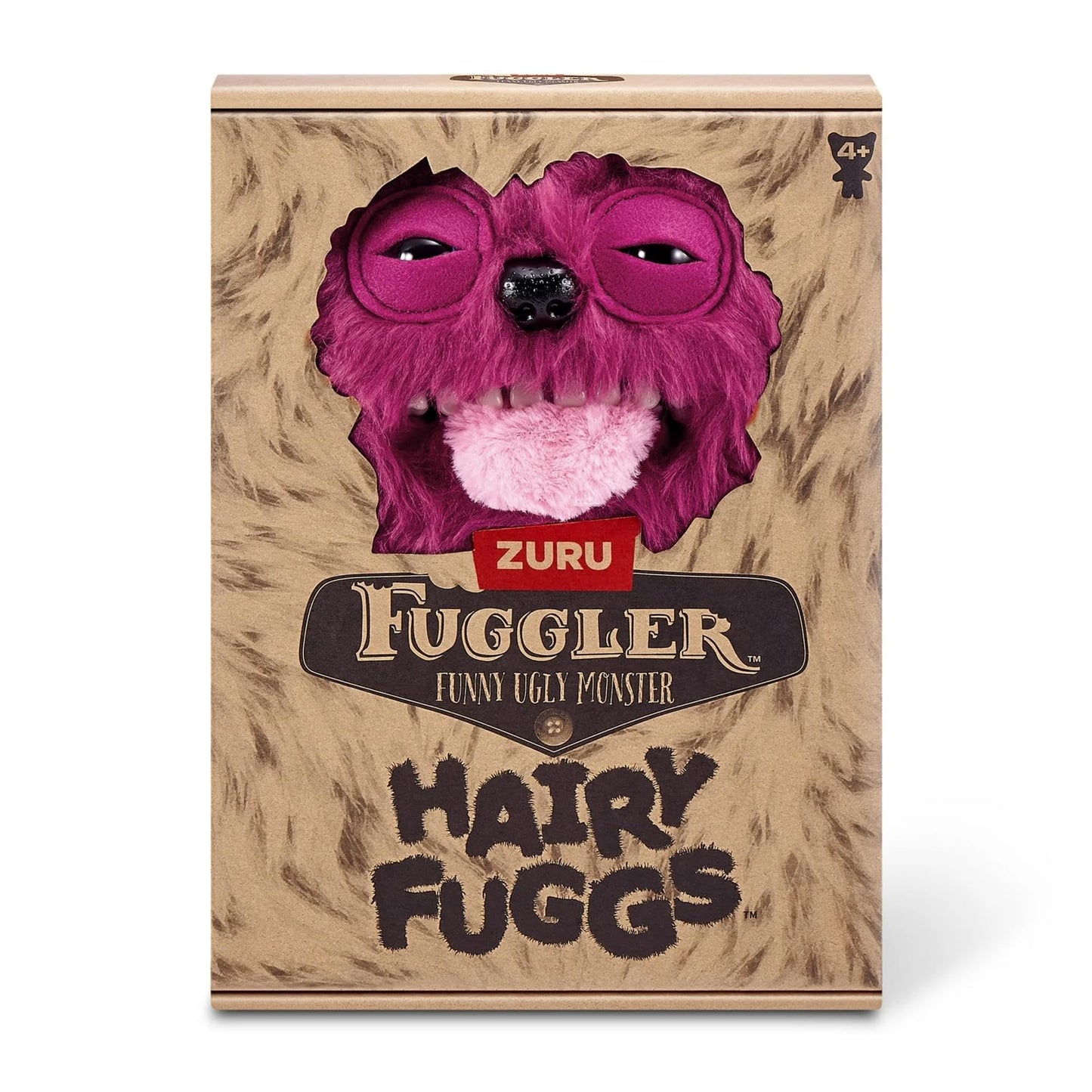 ZURU Fugglers Hairy Fuggs Sir Belch 9-Inch Plush  Funny Ugly Monster Toy