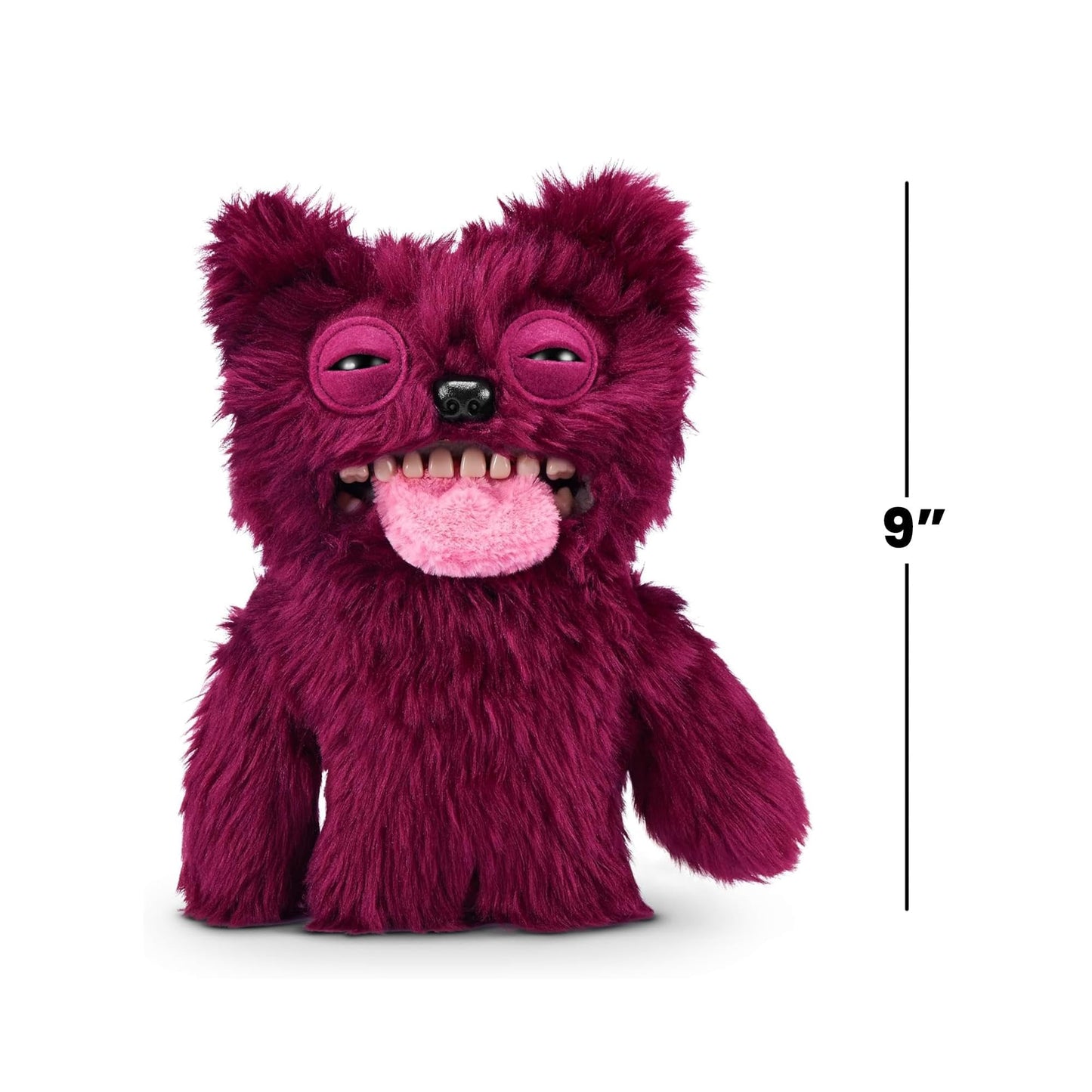 ZURU Fugglers Hairy Fuggs Sir Belch 9-Inch Plush  Funny Ugly Monster Toy