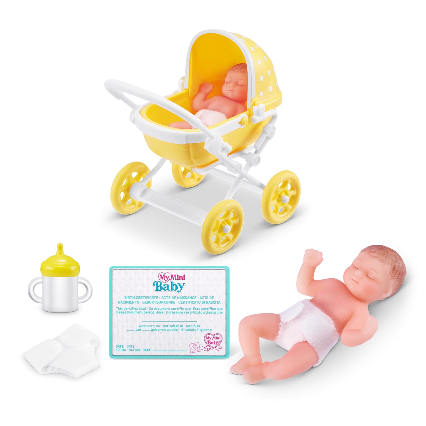 5 Surprise My Mini Baby Series 1 by ZURU | Realistic Miniature Playset