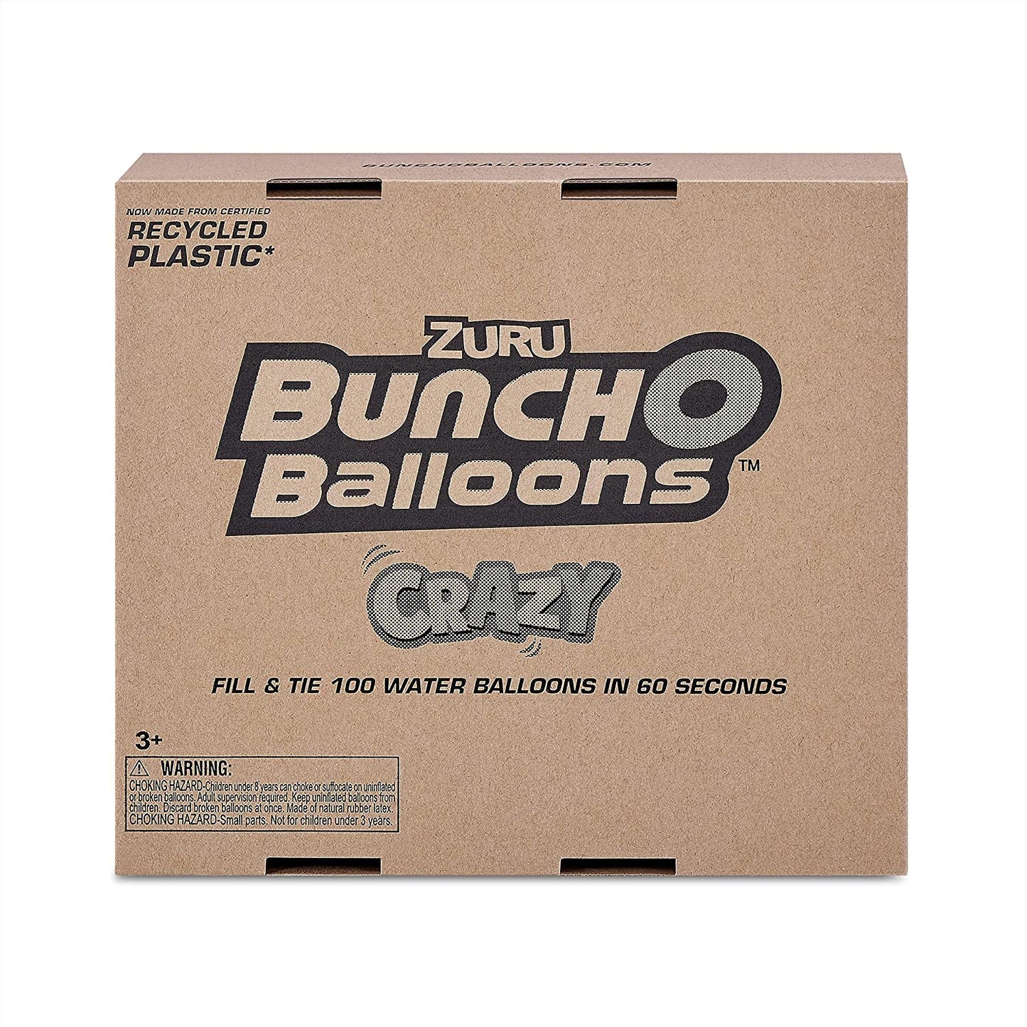 Bunch O Balloons Crazy Color by ZURU – 200+ Rapid-Filling Self-Sealing Water Balloons (6 Pack)