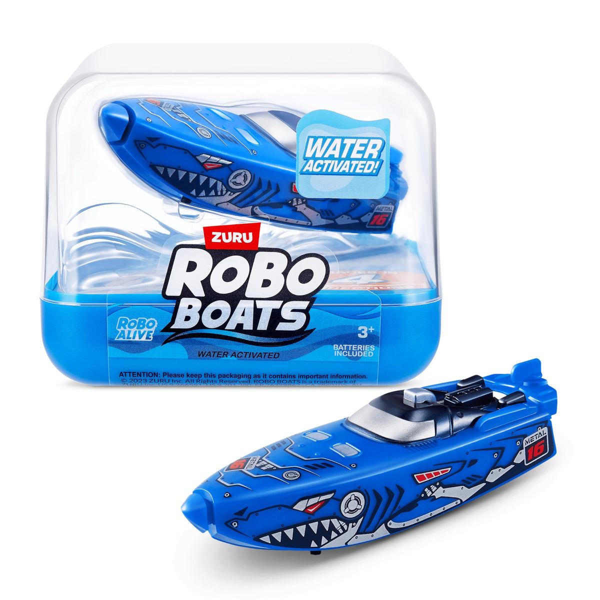 ZURU Robo Alive S001 Robotic Boat Series 1 – Water-Activated Racing Boats