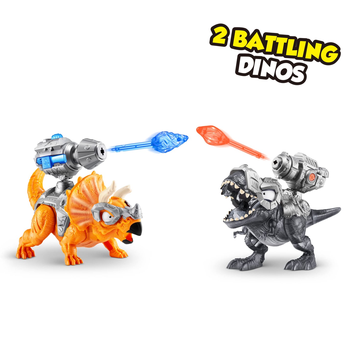ZURU SMASHERS Dino Island T-Rex Battles (Black Version) – 50+ Surprises, Sand & Slime Battle Set