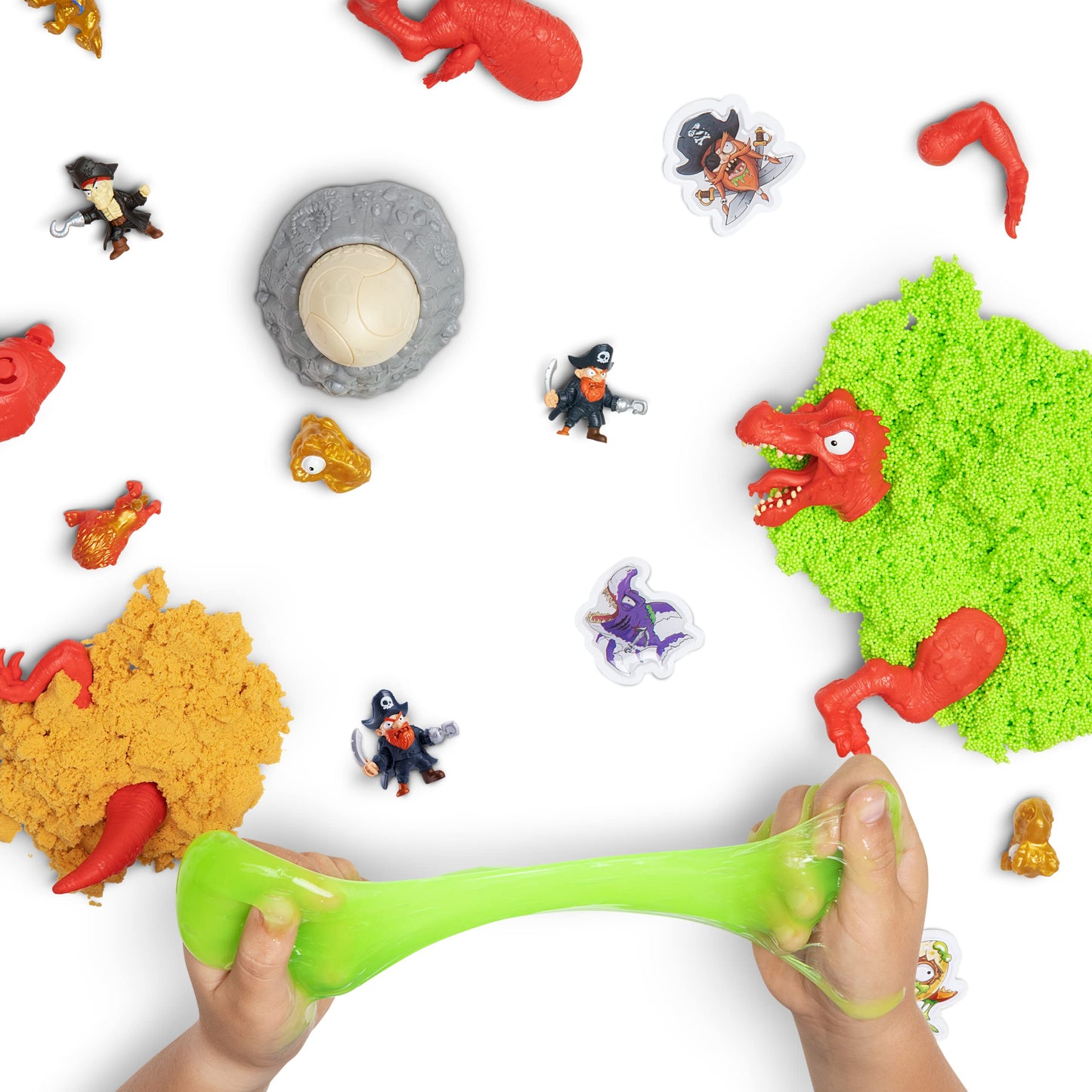 ZURU SMASHERS Dino Island Mega Egg Spinosaurus – 25 Surprises, Slime & More | Ages 5+