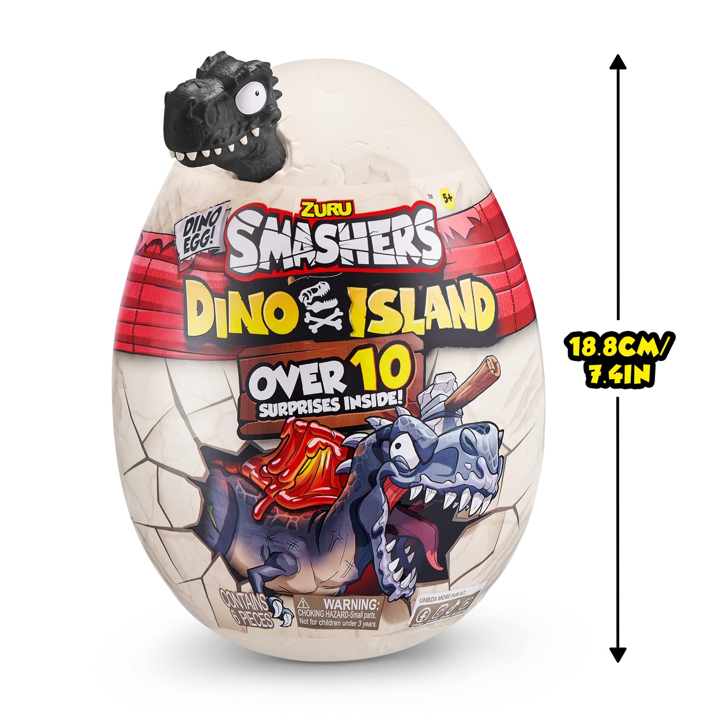 ZURU Smashers Dino Island Egg Series 5 – Mini Collectible Eggs in PDQ