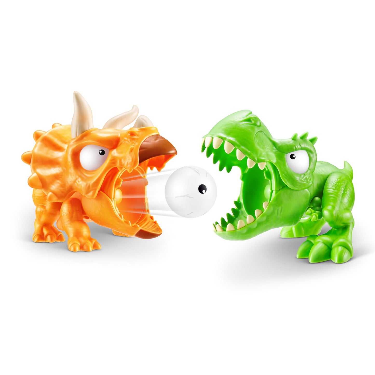 ZURU SMASHERS Dino Island Mini T-Rex Battles Playset | Collectible Dinosaur Battle Toys