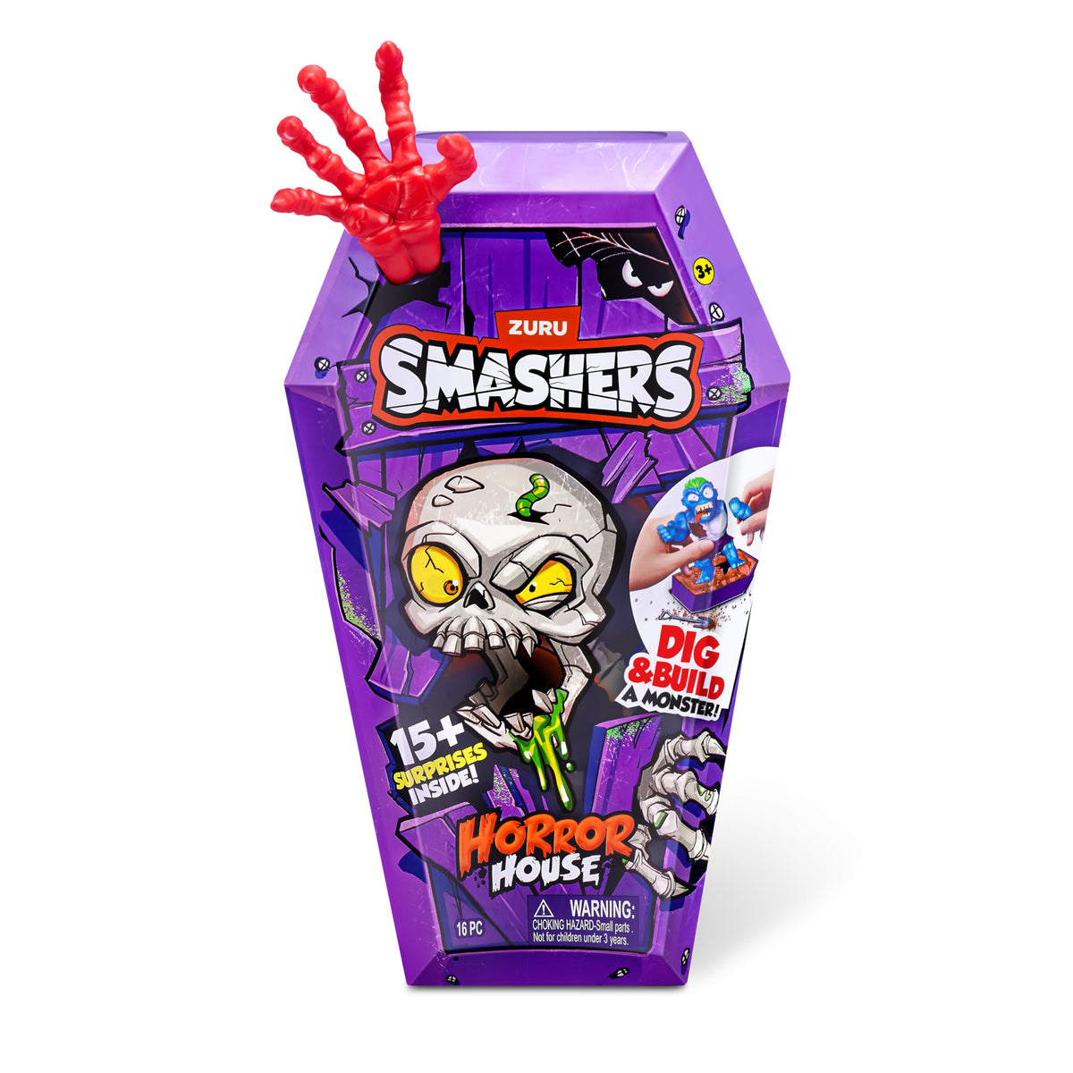 Smashers Horror House Zombosaur – Interactive Collectible Toy by ZURU