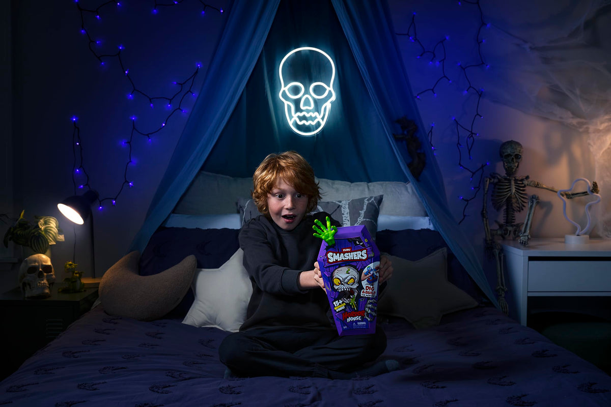 ZURU SMASHERS Horror House (Slasher) – Interactive Collectible Toy for Kids & Teens