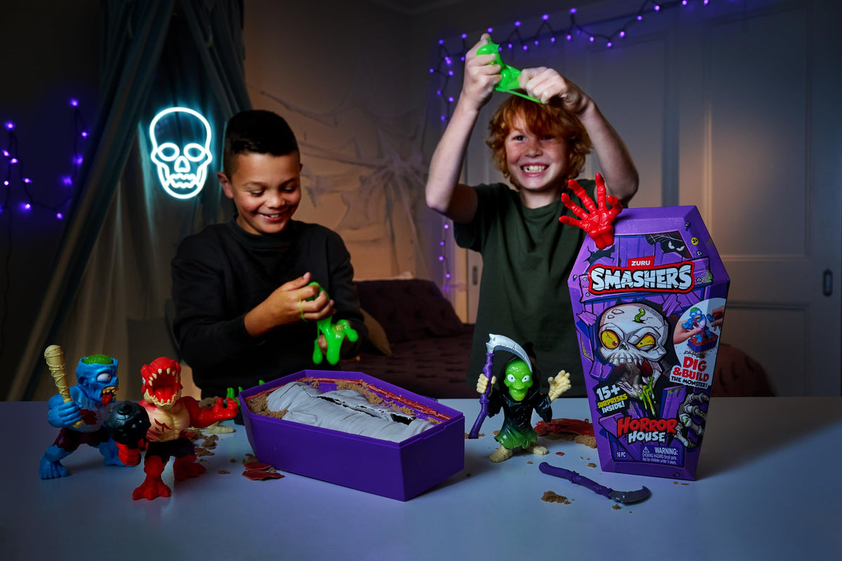 Smashers Horror House Zombosaur – Interactive Collectible Toy by ZURU