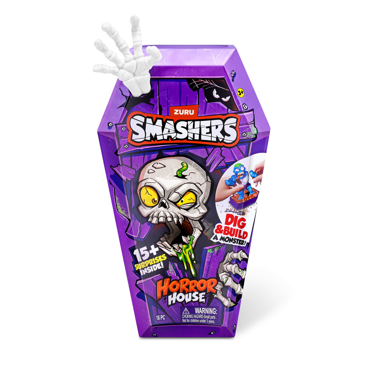 ZURU SMASHERS Horror House (Slasher) – Interactive Collectible Toy for Kids & Teens