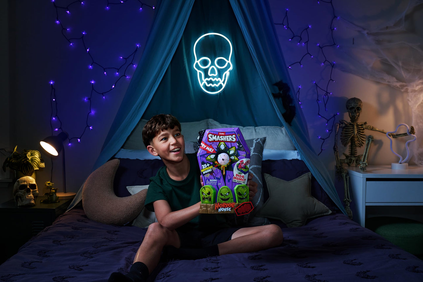 Smashers Mega Horror House (Green) – ZURU Interactive Monster Toy & Collectible