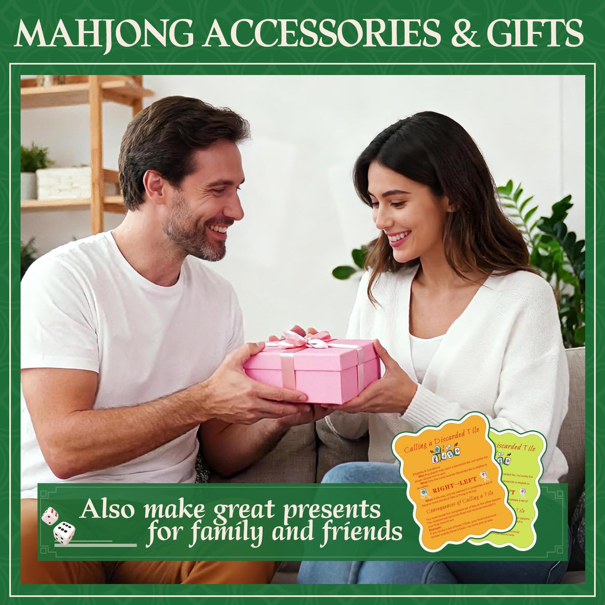 ZWFCGMMBC 4 Pcs Mahjong Shufflers with Printed Rules – Manual, Portable & Durable
