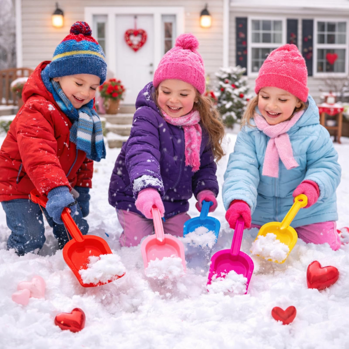 ZYCEHO 128Pcs Kids Valentines Day Gifts – Classroom Exchange & Party Favors