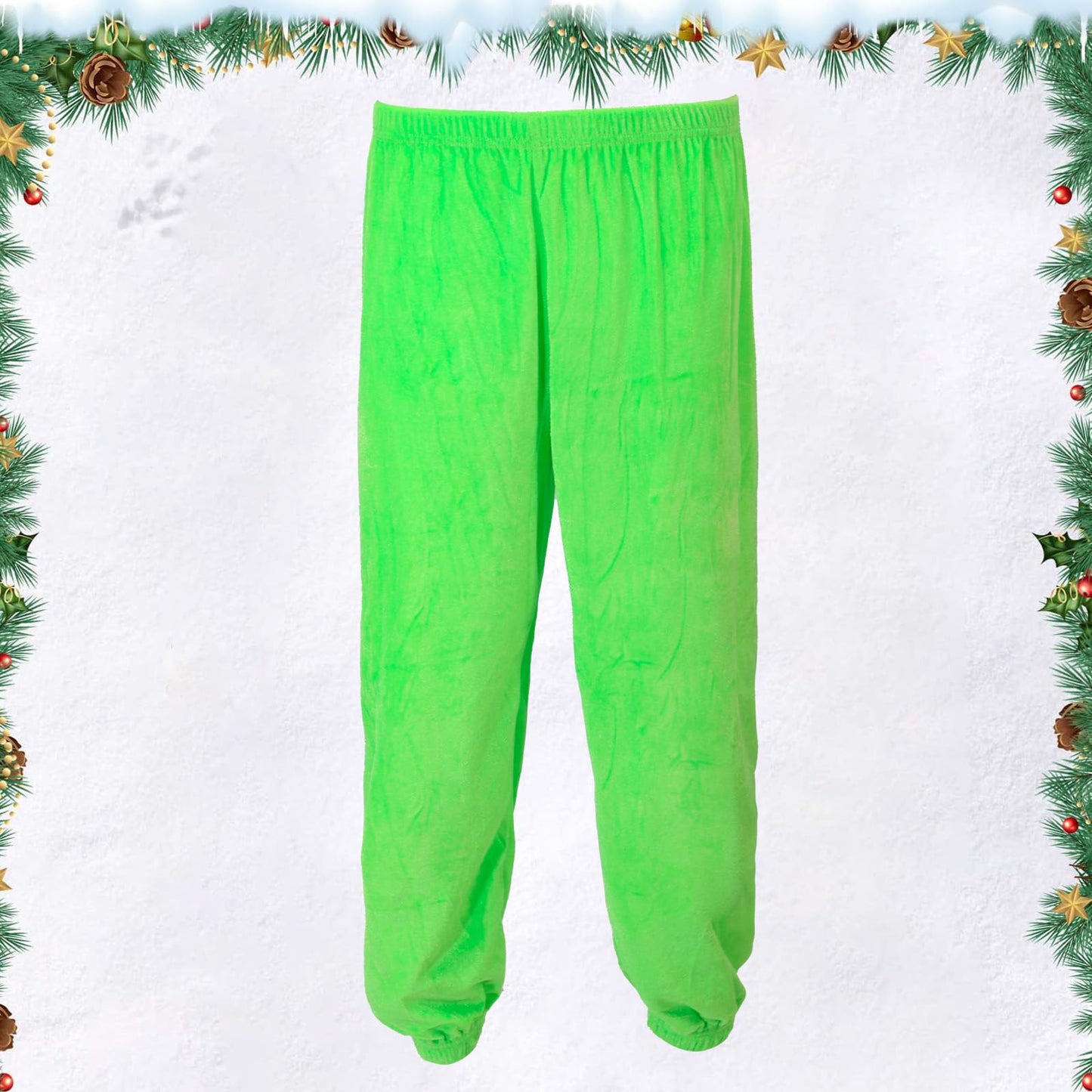 ZZXIAOJIE Green Monster Christmas Costume – 5-Piece Kids Set with Hooded Top & Pants