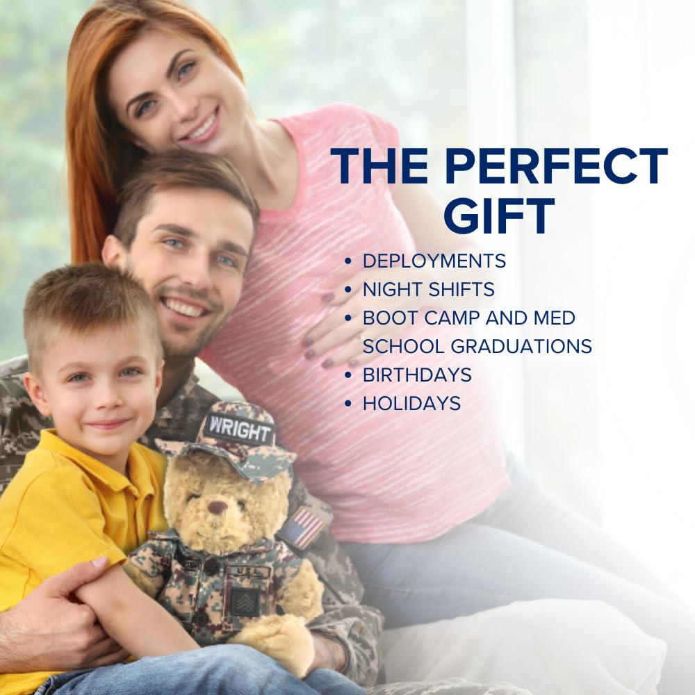 ZZZ Bears Sailor Sleeptight Navy Teddy Bear with Storybook & Sleep System — Comfort for Navy Kids