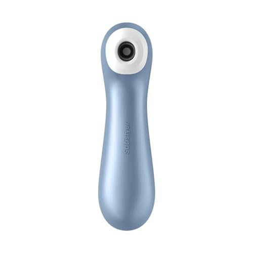 Pressure Wave Vibrator Satisfyer Pro 2+, Rechargeable Clitoris Sucker with Pressure Waves and Vibration, Sexual Wellness Device for Women, Waterproof