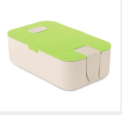 Bamboo Bento Lunchbox with Built-in Phone Stand