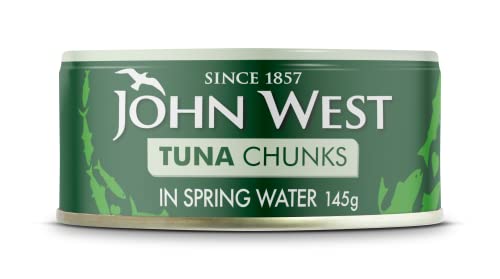 John West Tuna Chunks in Sunflower Oil - Pack of 8x200g