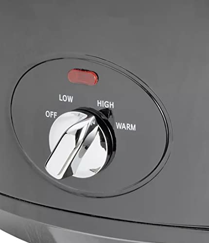 Cookworks 6.5L 320W Slow Cooker - Black