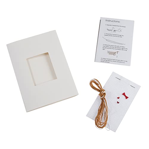 Trimits Cross Stitch Kit: Card: Gingerbread Man, Assorted, One Size