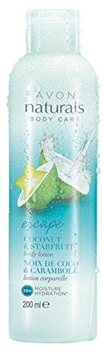 2 x Avon Naturals Escape Coconut and Starfruit Body Lotion - 100ml