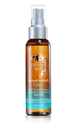 Avon Planet Spa Aromatherapy Calm Body Mist Spray - Eucalyptus & Peppermint - 100ml