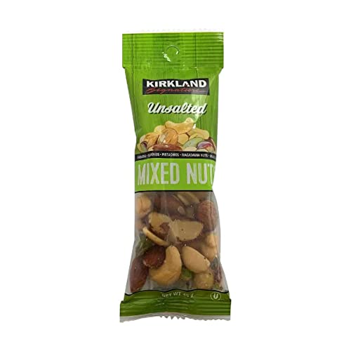 Kirkland Unsalted Mixed Nuts 1 Box (21packs - 45g)