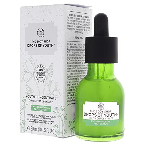 The Body Shop Nutriganics Drops Of Youth Unisex, Nutriganics Pflegekonzentrat Für Ein Jüngeres Hautbild