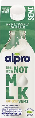 Alpro This Is Not M*Lk Semi Oat Chilled Drink, Vegan & Dairy Free, 1L