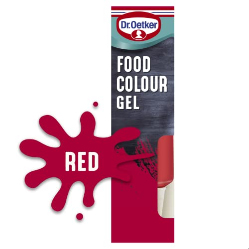 Dr. Oetker Red Extra Strong Food Colour Gel, 15ml