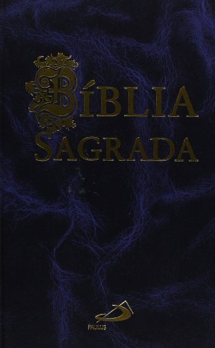 Bíblia Sagrada (Média Encadernada Azul) Portuguese Edition