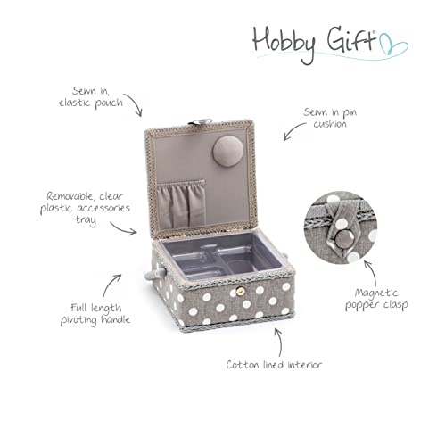 Hobby Gift Sewing Craft Hobby Storage Box, Small, Square,