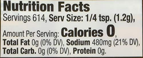 Kirkland Signature Mediterranean Sea Salt Spice Adjustable Grinder + Refill 737g