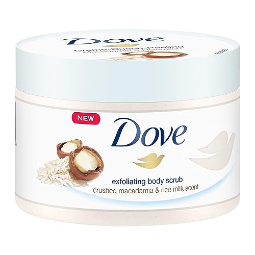 DOVE BODY SCRUB MACADAMIA 320g