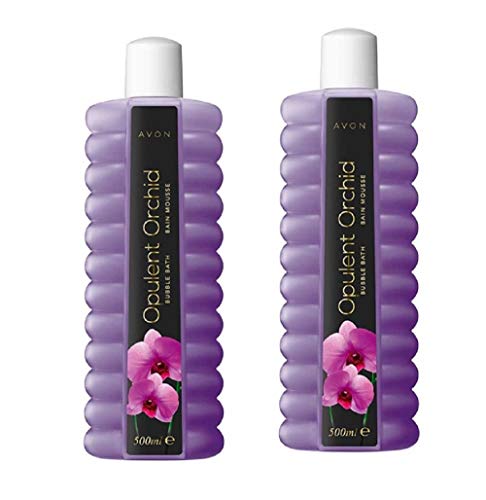 Pack of 2 - Opulent Orchid Bubble Bath – 2 x 500ml by Avon