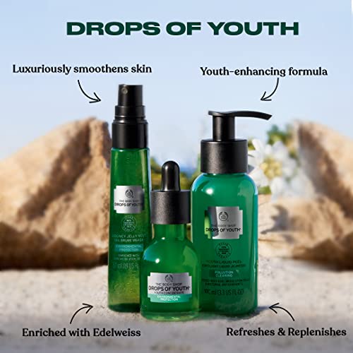 The Body Shop Nutriganics Drops Of Youth Unisex, Nutriganics Pflegekonzentrat Für Ein Jüngeres Hautbild