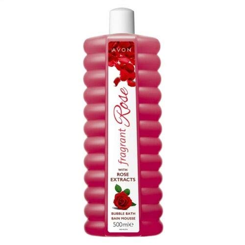 avon bubble bath 1000ml fragrant rose