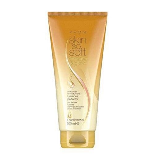 Avon Skin so Soft enhance & glow luminous perfector body cream for medium skin 200ml