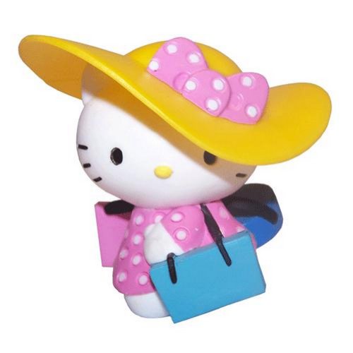 Bullyland Hello Kitty Shopping Girl Figurine