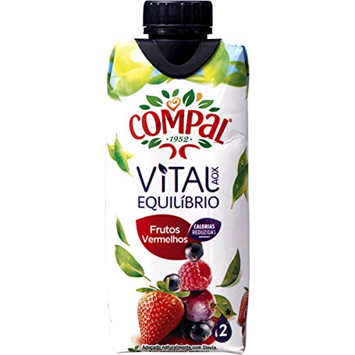 Compal Vital Equilibrium Red Fruits Juice (330 ml)