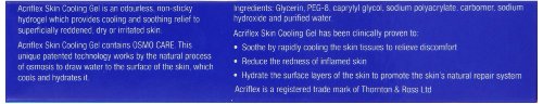 Acriflex Skin Cooling Gel 30g, Cooling, Rehydrating, Soothing